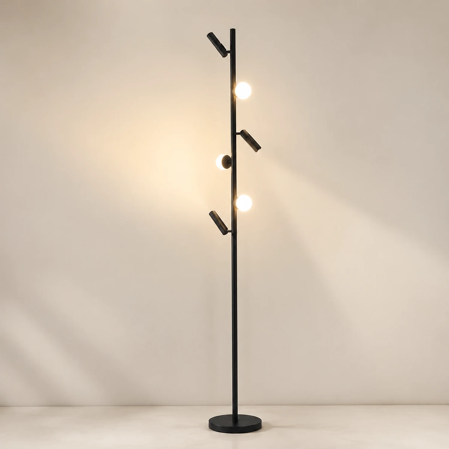 Cooley Stehleuchte, 4/6-flammig, 157CM Lang - Lumpaz