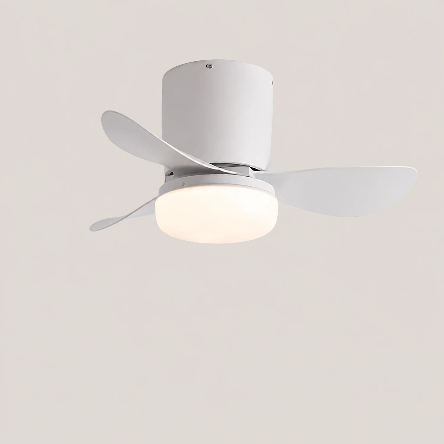 Walters 3-Blatt-Deckenventilator mit Beleuchtung, 3 Farbe, ∅60CM - Lumpaz