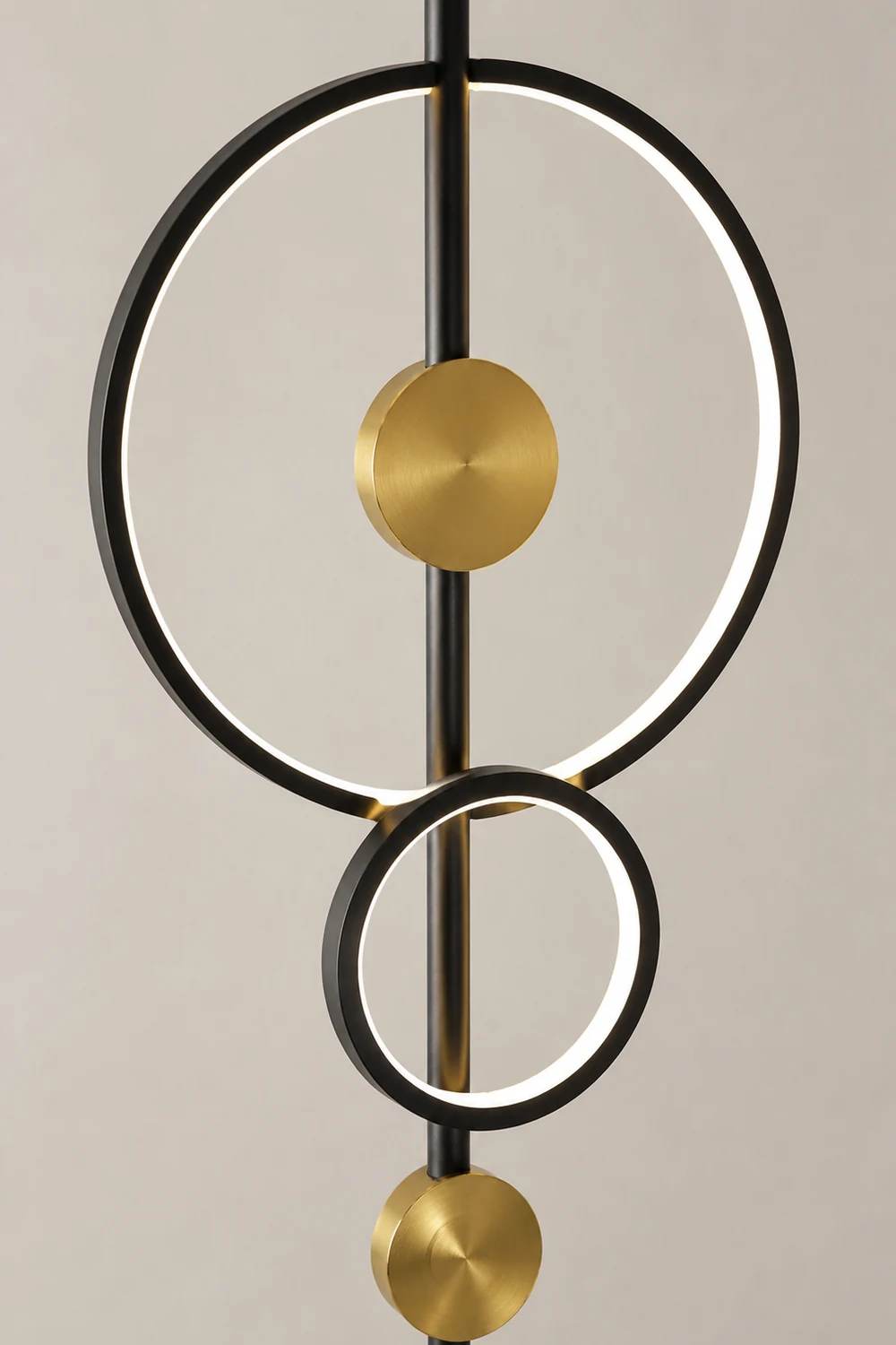 Arisha Ring Stehlampe, 2-flammig, 170CM Lang - Lumpaz