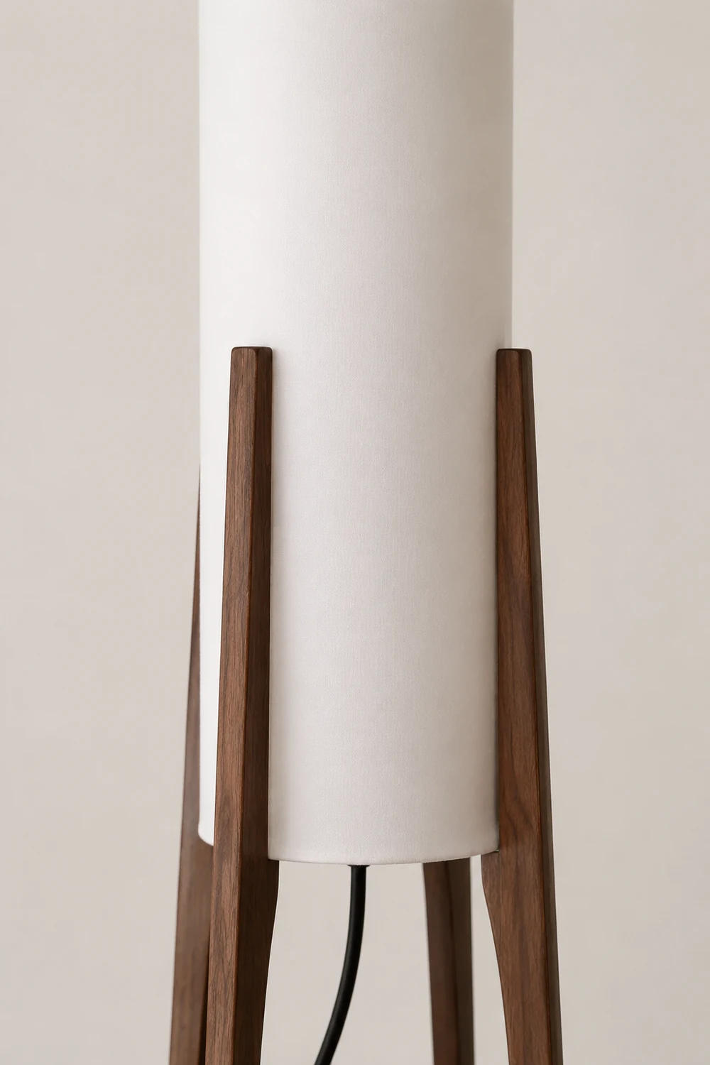 Ozawa Geometrisch Stativ Stehleuchte, Holz, 126CM Lang - Lumpaz