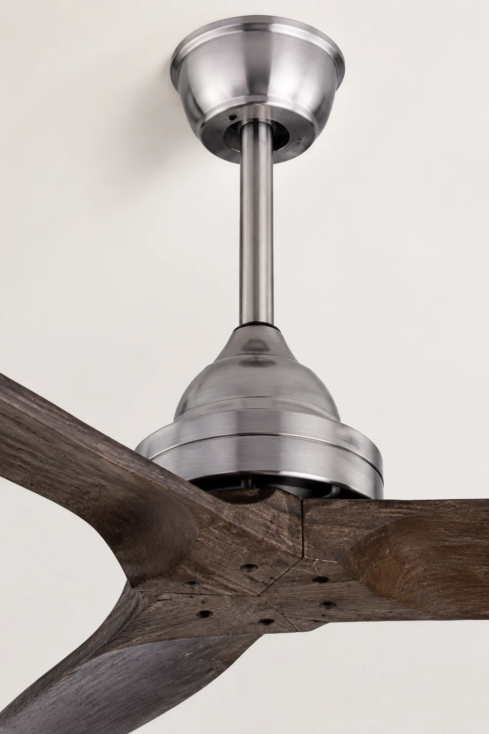 Walters 3-Blatt Schwarzer Deckenventilator, Metall & ABS, ∅132CM - Lumpaz