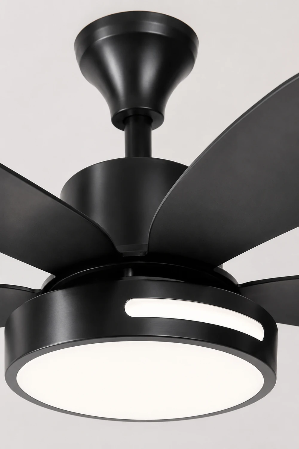 Haydn 5-Blätter Grundlegender Dicker Deckenventilator, Metall & ABS, ∅132CM - Lumpaz