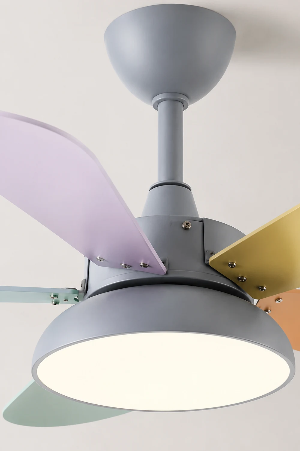 Morandi Bunte Deckenventilator mit Beleuchtung, 2 Farbe, ∅95CM - Lumpaz