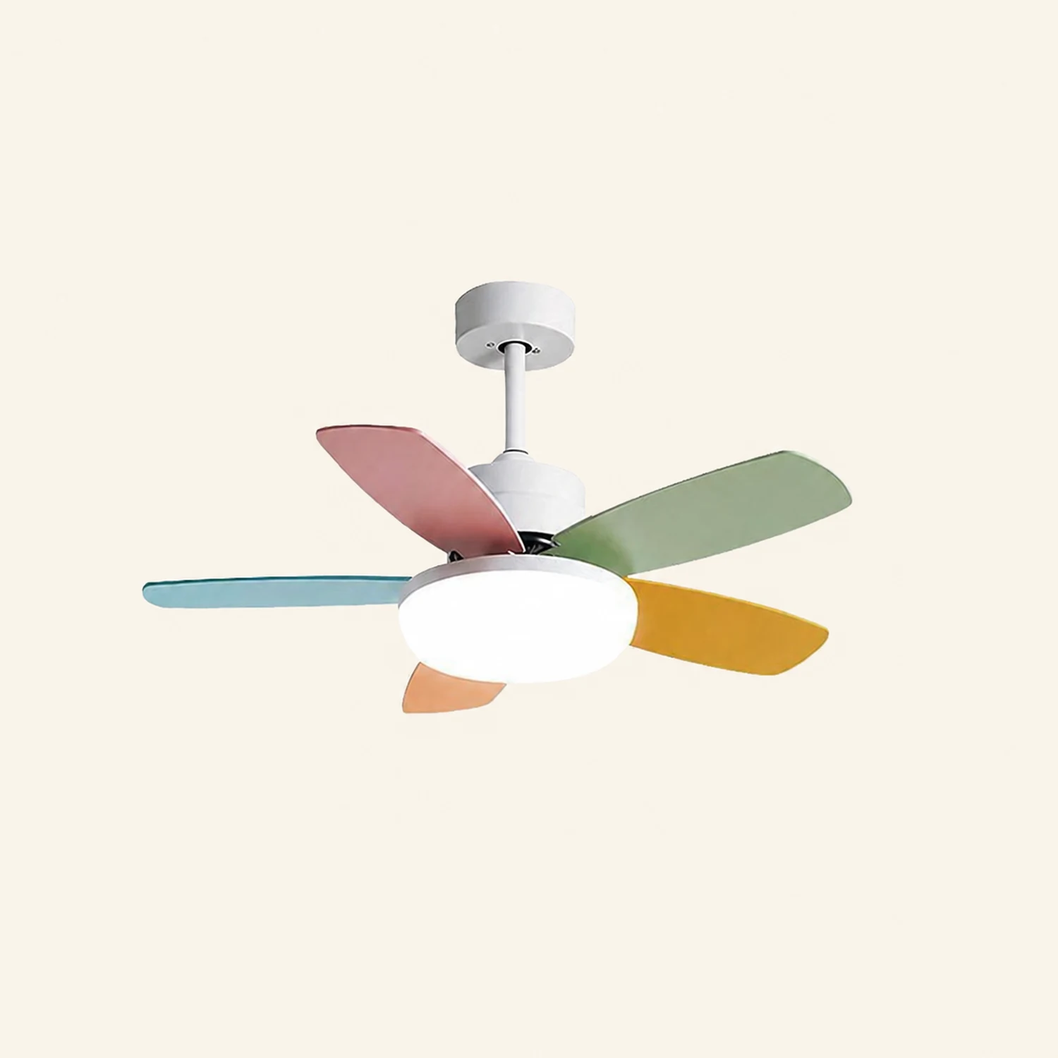 Morandi Bunte Deckenventilator mit Beleuchtung, ∅107CM - Lumpaz