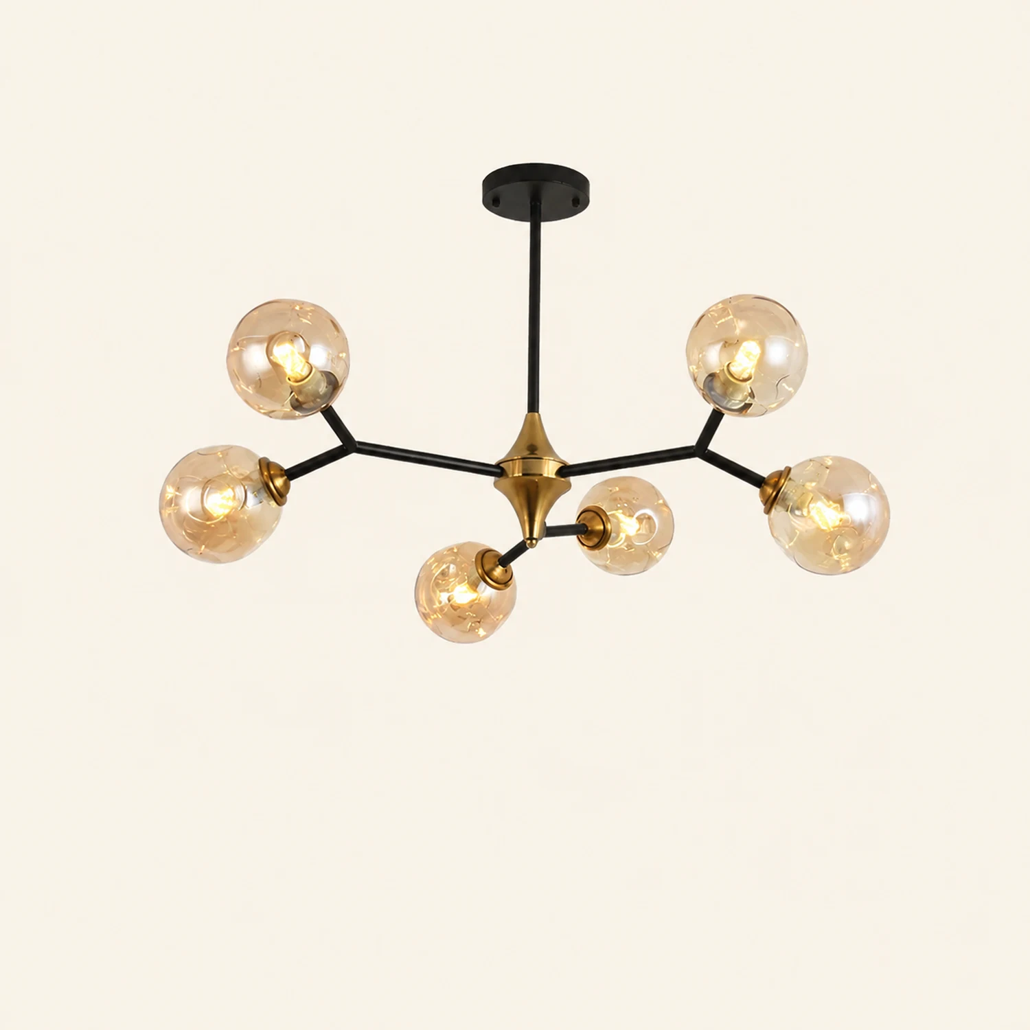 Valentina Glas Bubble Kronleuchter, 6/10/15/20-flammig - Lumpaz