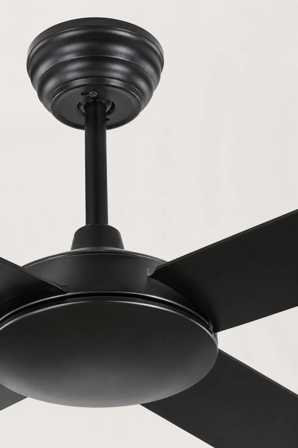 Haydn 4-Blätter Schwarzer Deckenventilator, ∅120CM - Lumpaz