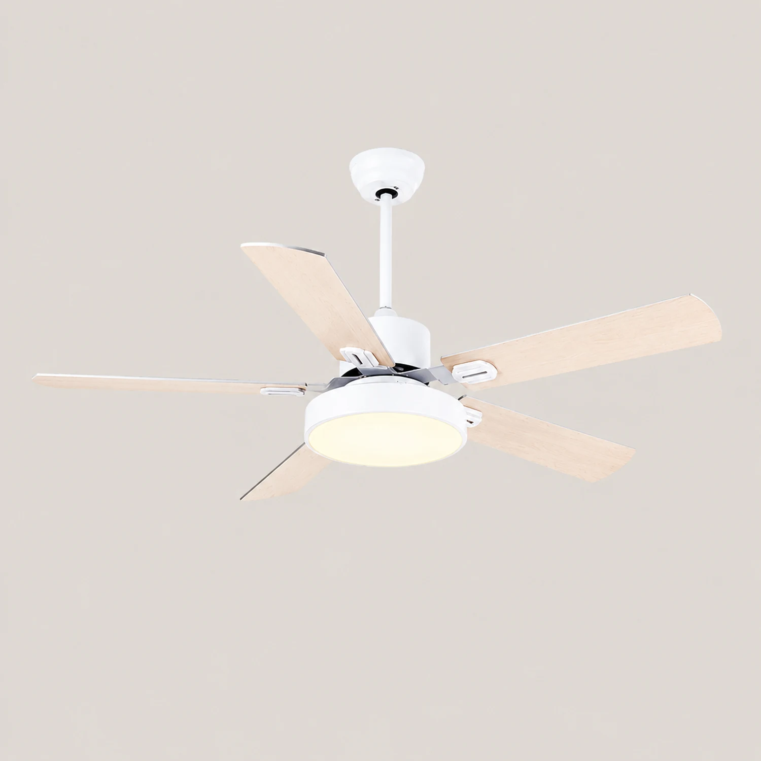 Morandi 5-Blätter Deckenventilator, 3 Farben, ∅107/132CM - Lumpaz