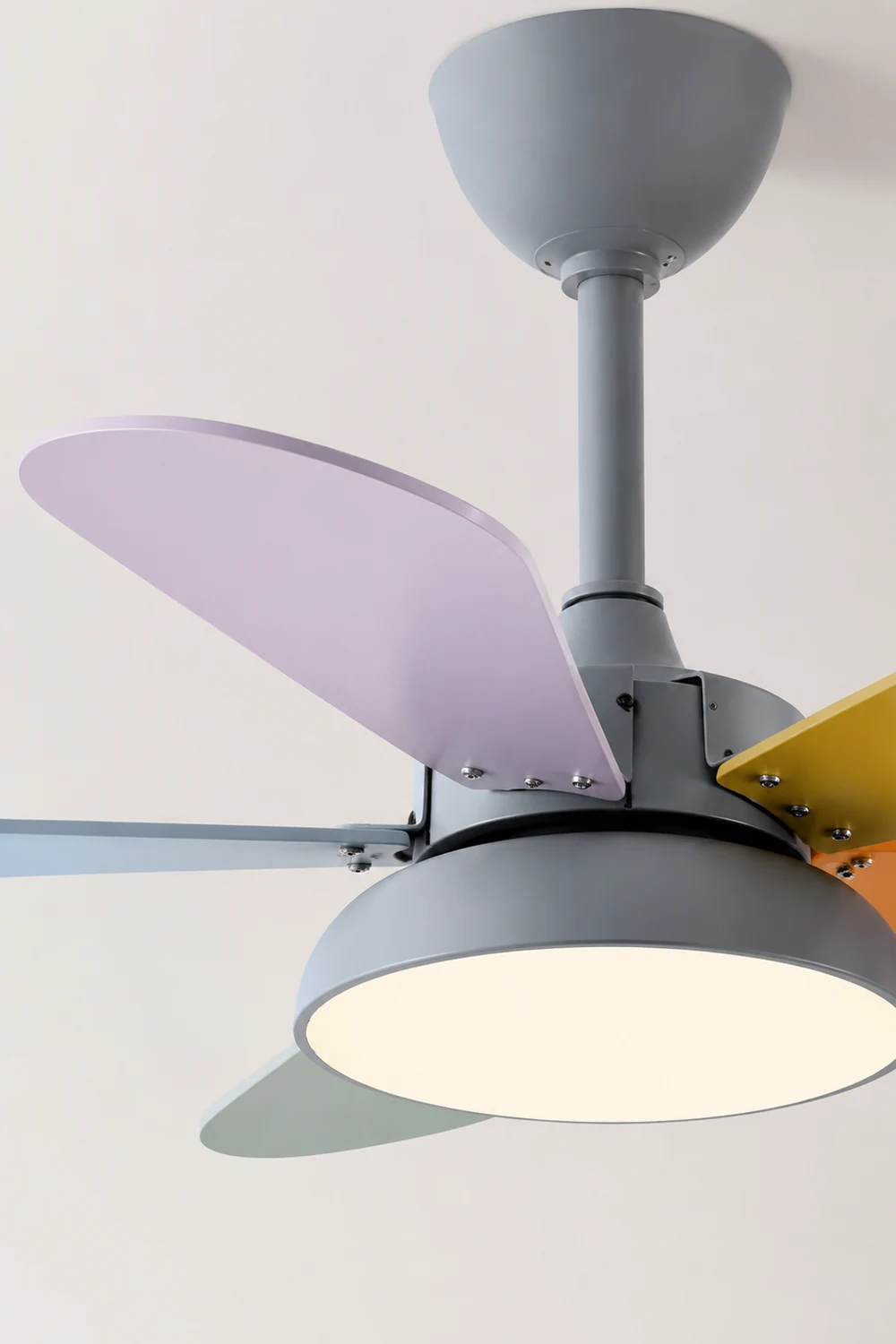 Morandi Bunte Deckenventilator mit Beleuchtung, 2 Farbe, ∅95CM - Lumpaz