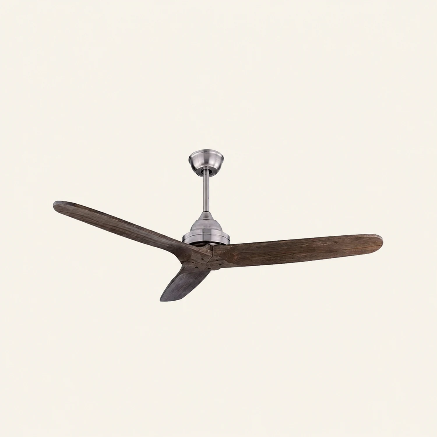 Walters 3-Blatt Schwarzer Deckenventilator, Metall & ABS, ∅132CM - Lumpaz