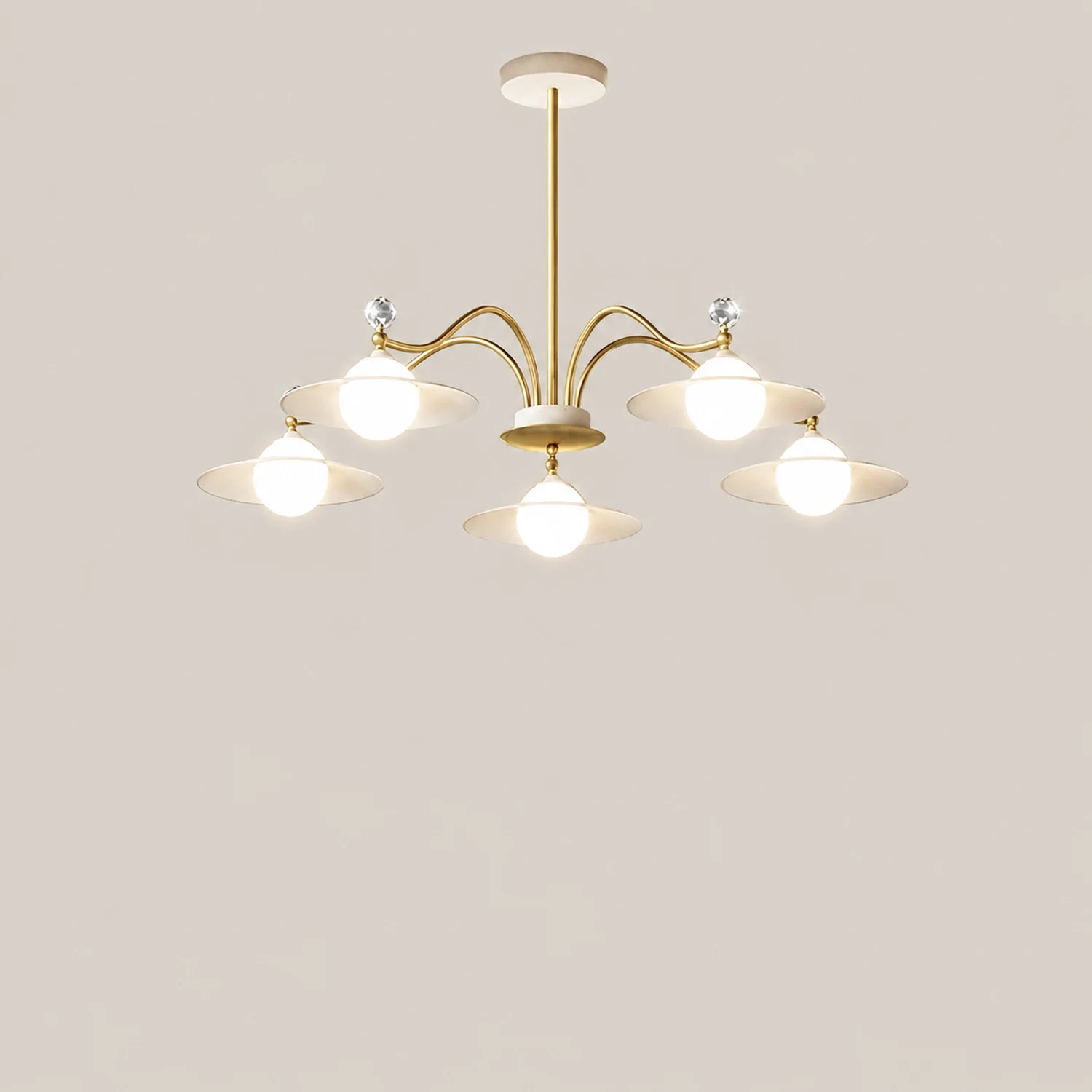 Carins Pendelleuchte, 6/8 -flammig, ∅95/120CM - Lumpaz