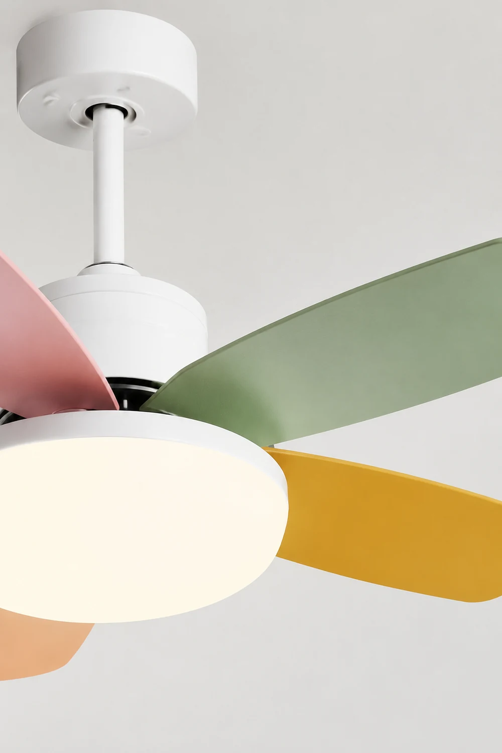 Morandi Bunte Deckenventilator mit Beleuchtung, ∅107CM - Lumpaz