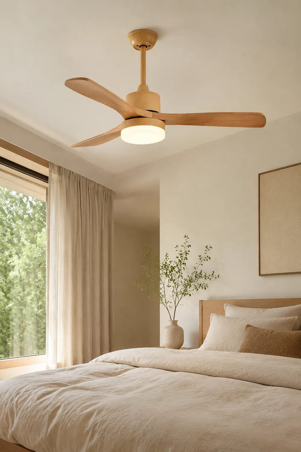 Ozawa Hölzern Deckenventilator, ∅132CM - Lumpaz