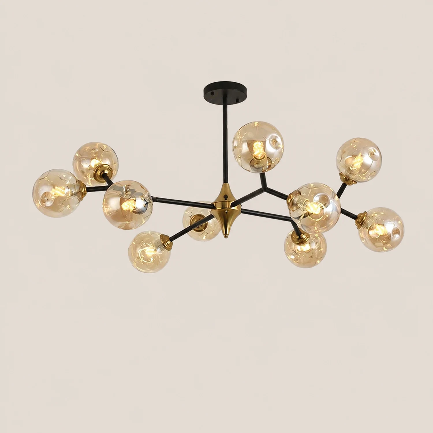 Valentina Glas Bubble Kronleuchter, 6/10/15/20-flammig - Lumpaz