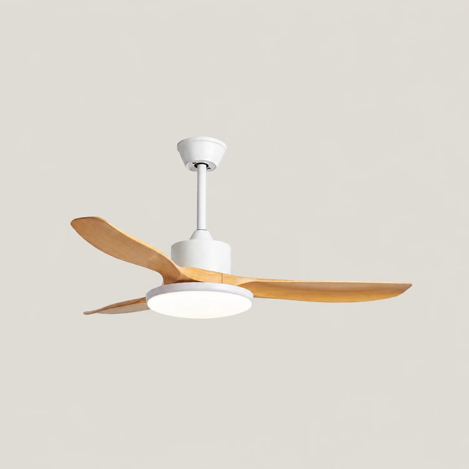 Haydn 3 Blätter Deckenventilator mit Beleuchtung, 3 Farben, ∅100/120/140CM - Lumpaz