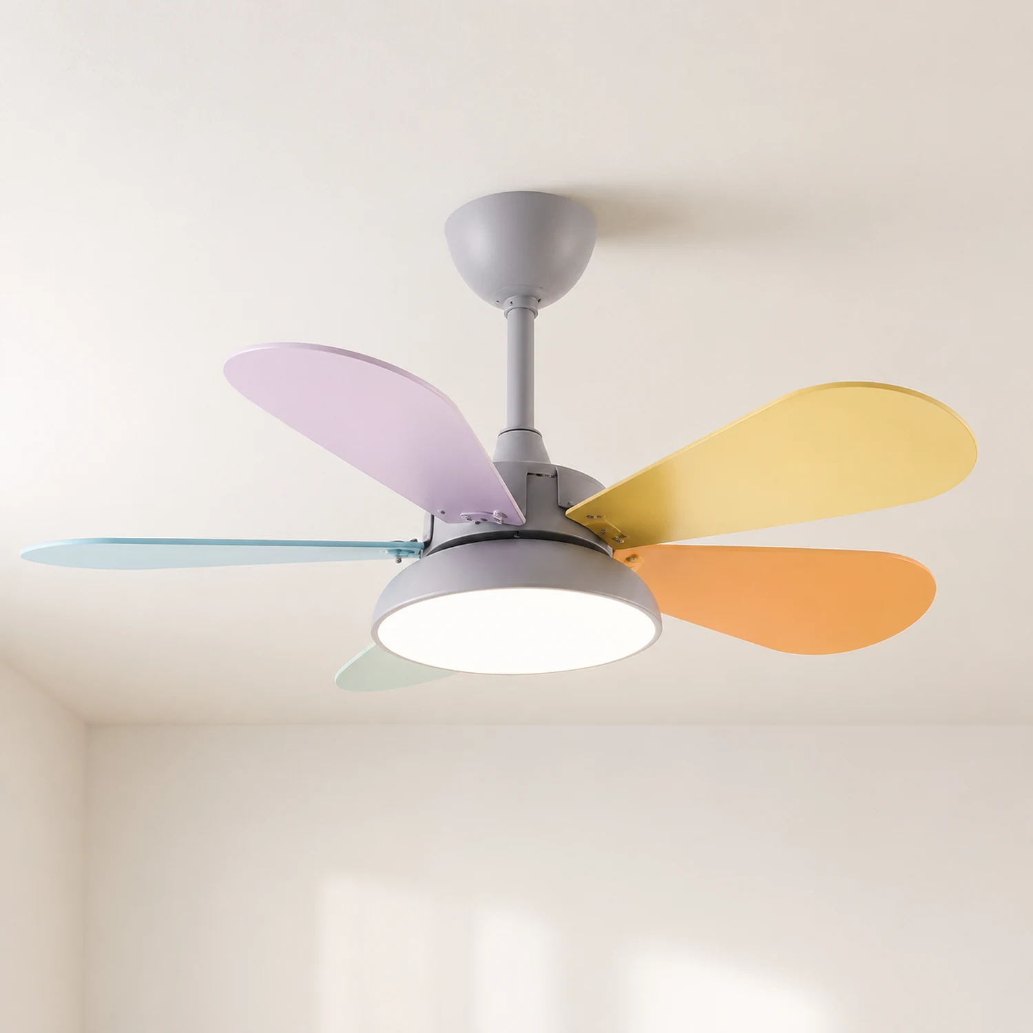 Morandi Bunte Deckenventilator mit Beleuchtung, 2 Farbe, ∅95CM - Lumpaz