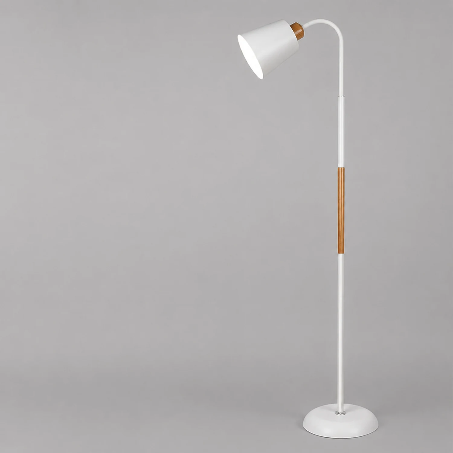 Eryn Schwarze Stehleuchte, Metall, 1/2-flammig, 120CM Lang - Lumpaz