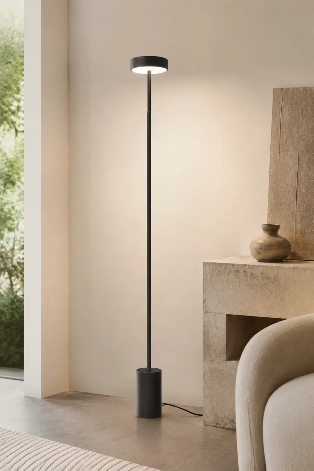 Edge Modern Minimalist Einfach Stehleuchte, 145CM Lang - Lumpaz