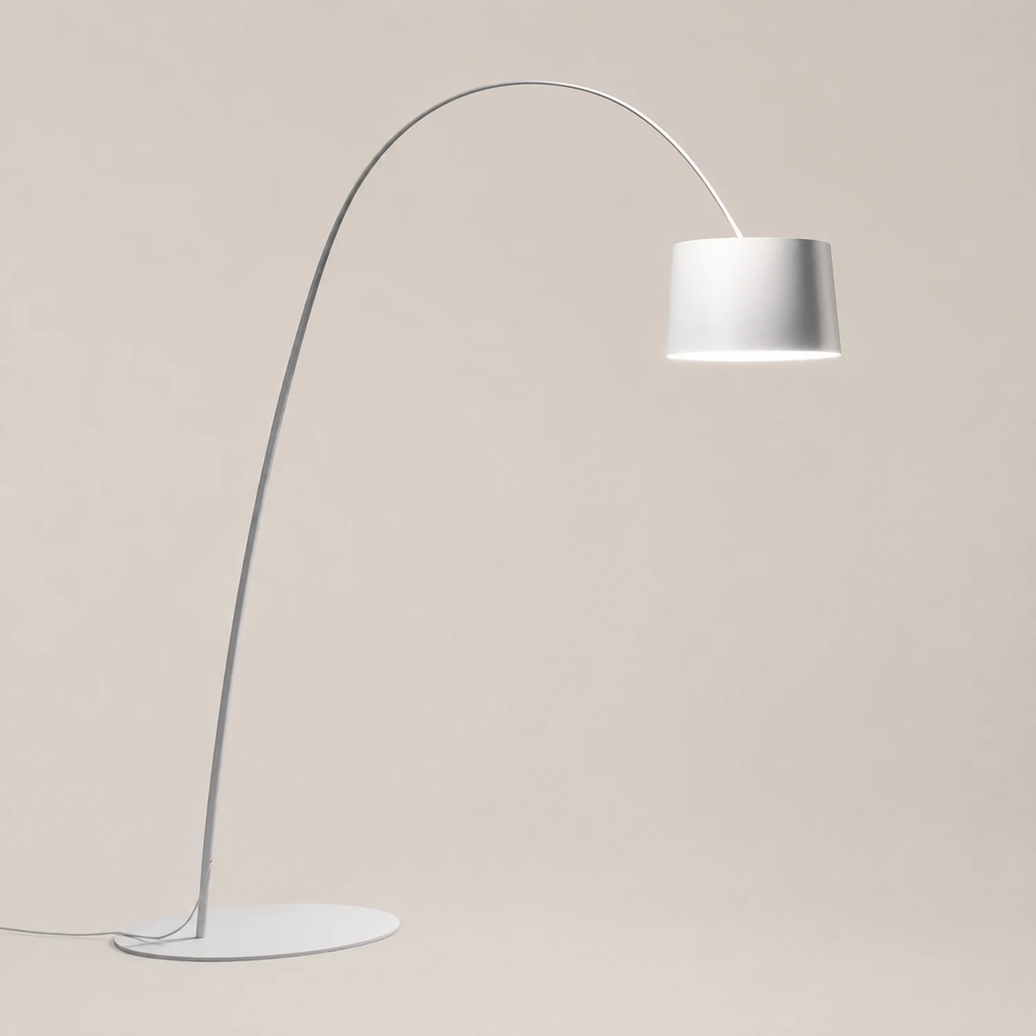 Eryn Bogenform Stehleuchte, Metall, 3 Farben, 220CM Lang - Lumpaz
