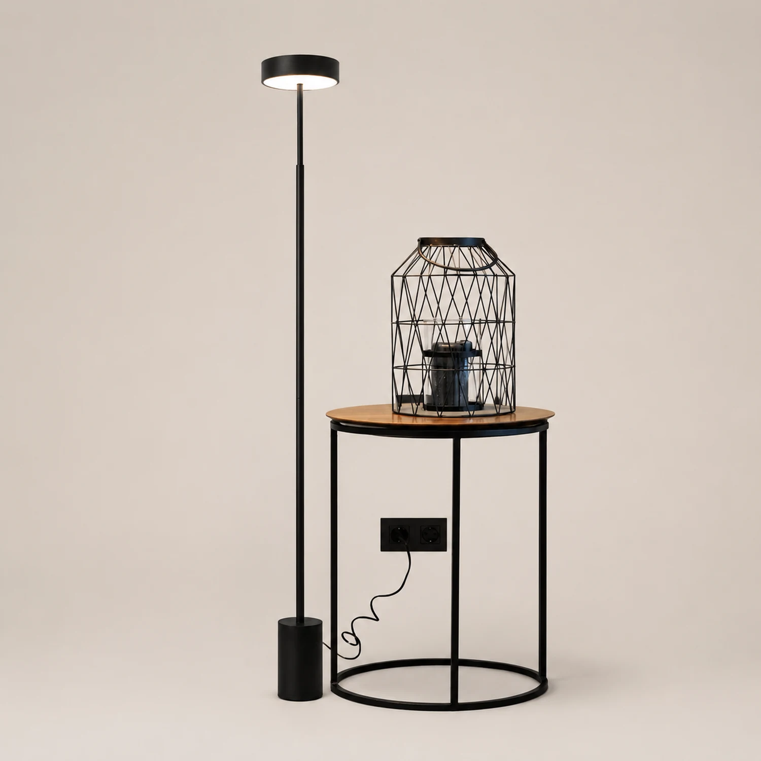 Edge Modern Minimalist Einfach Stehleuchte, 145CM Lang - Lumpaz