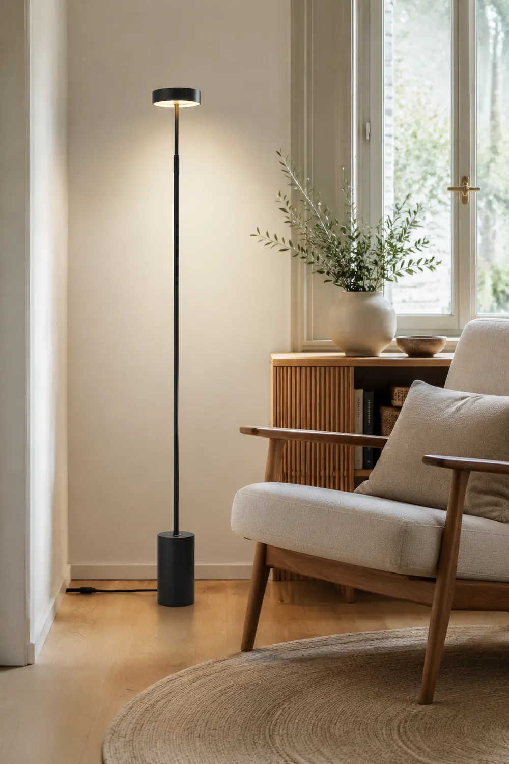Edge Modern Minimalist Einfach Stehleuchte, 145CM Lang - Lumpaz