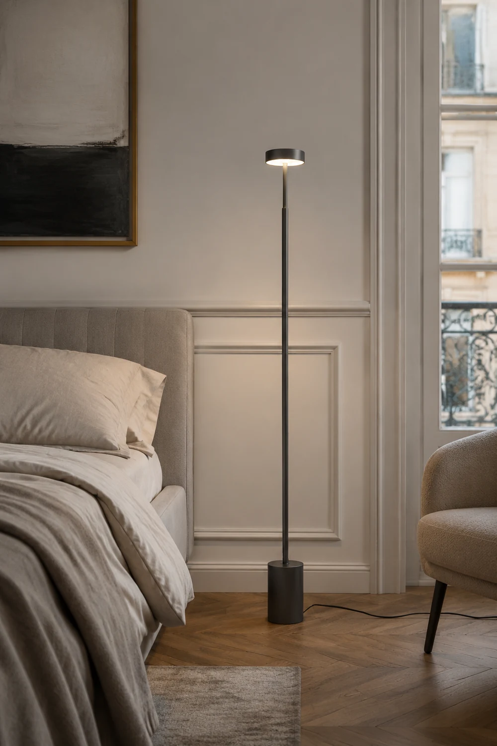 Edge Modern Minimalist Einfach Stehleuchte, 145CM Lang - Lumpaz