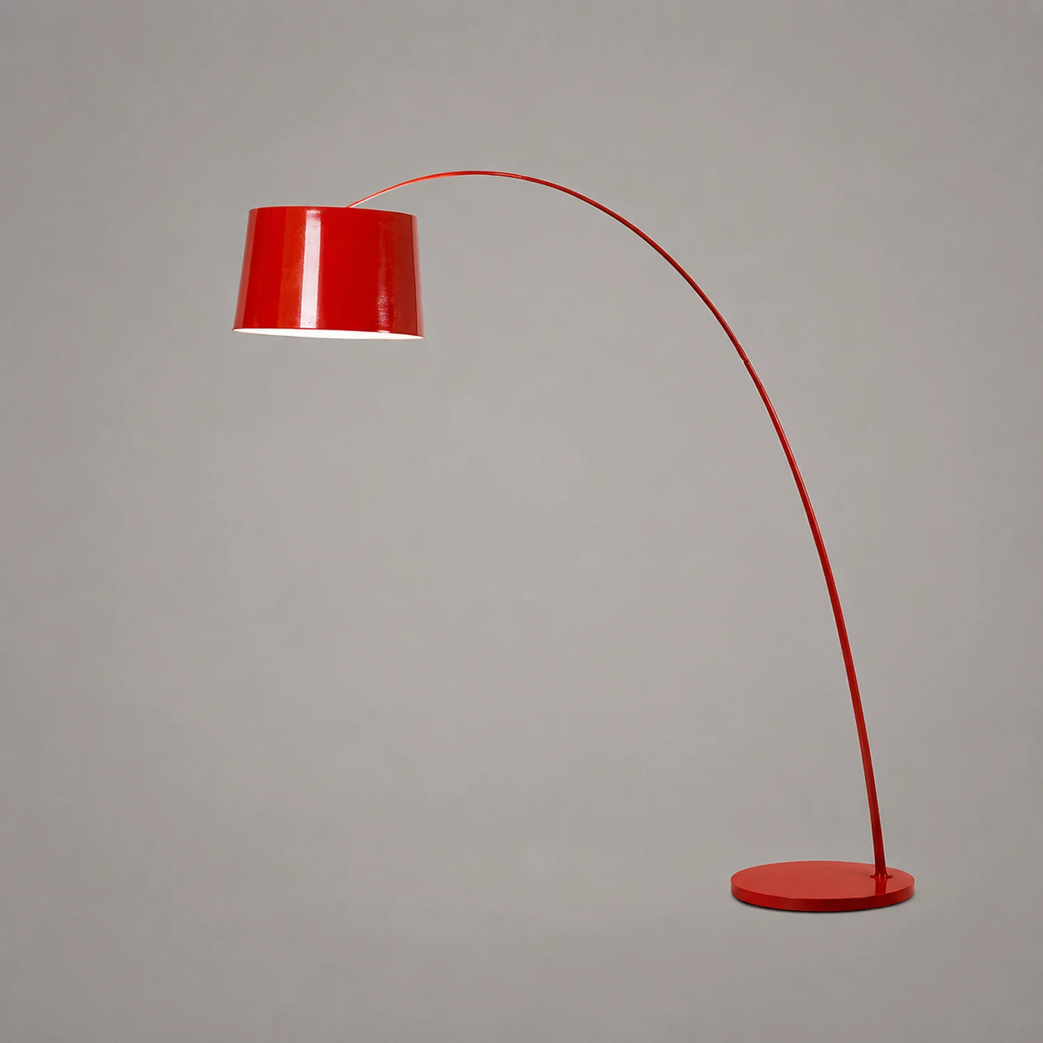 Eryn Bogenform Stehleuchte, Metall, 3 Farben, 220CM Lang - Lumpaz