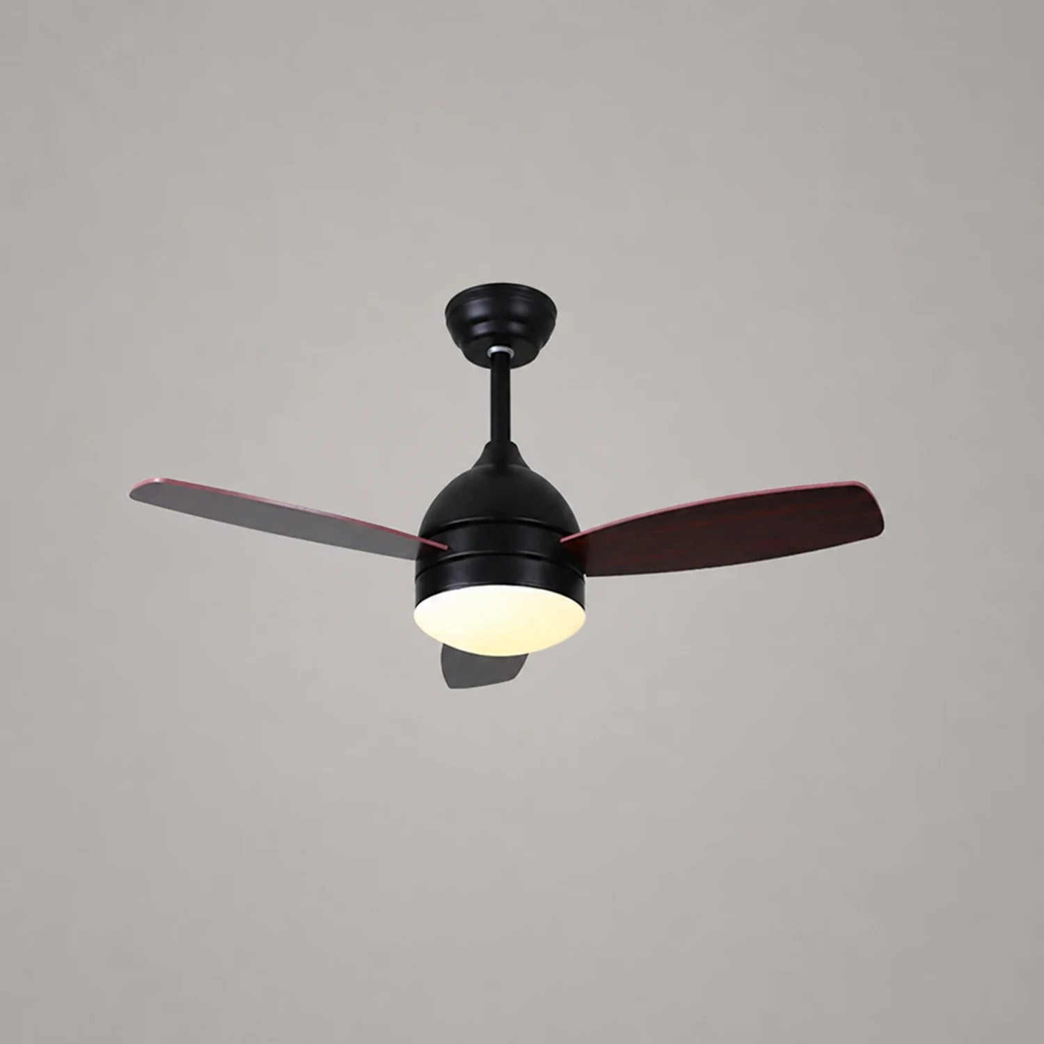 Haydn Modern Elementar Deckenventilator mit Beleuchtung, 3 Farben, ∅105CM - Lumpaz