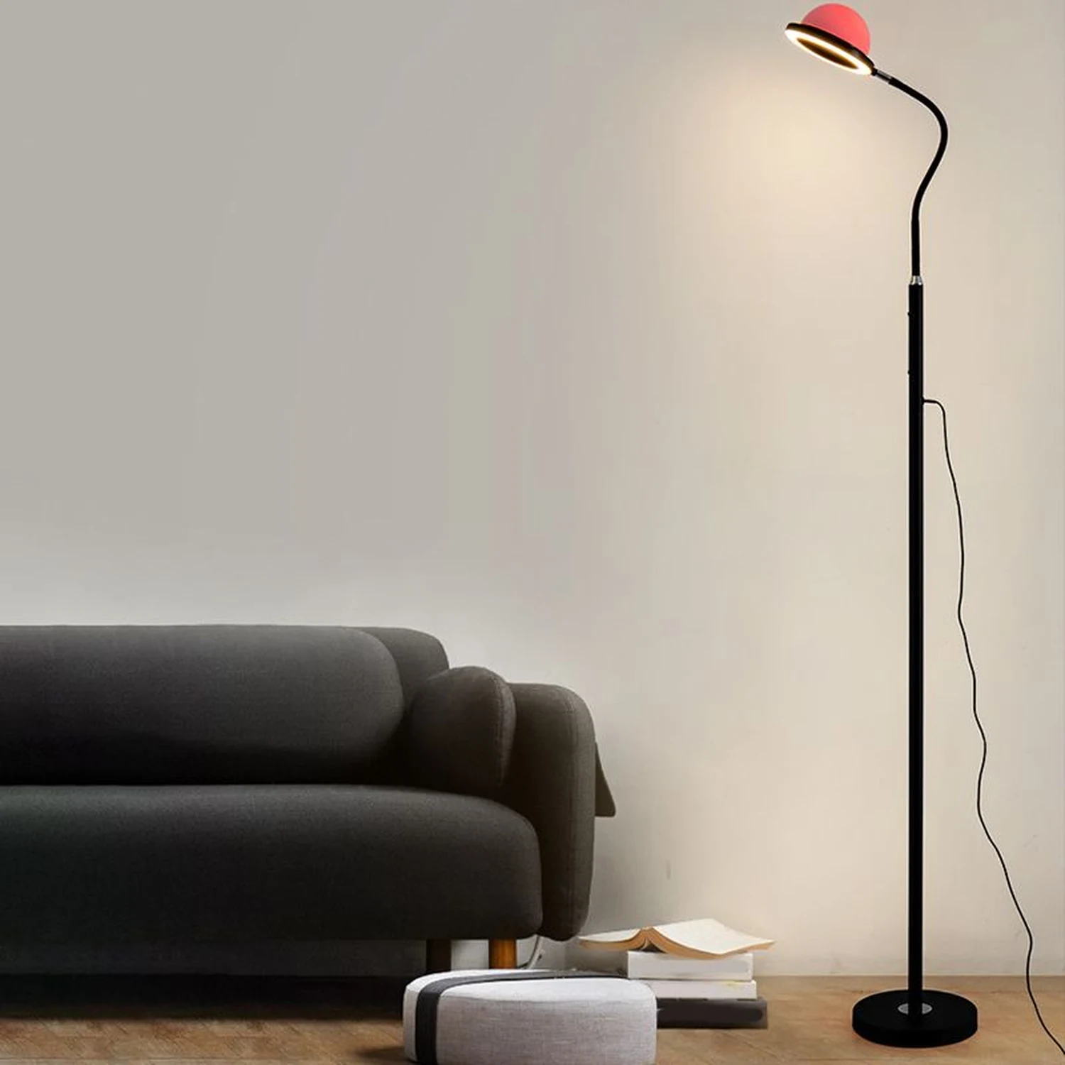 Eryn Kugel-Design Stehleuchte, Metall, 127CM Lang - Lumpaz