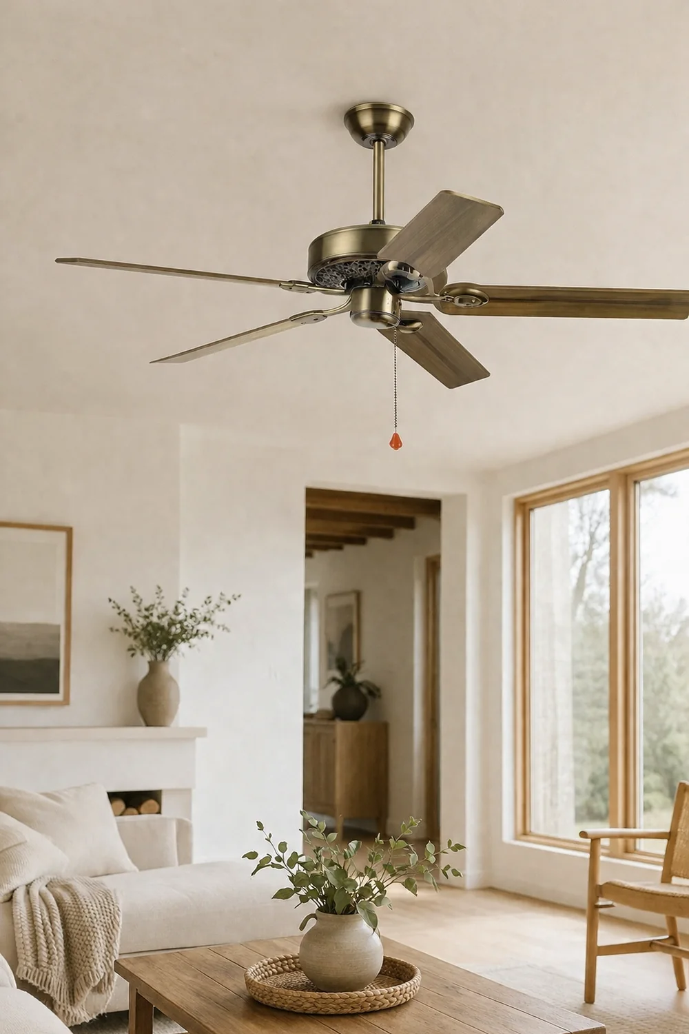 Alessio 5 Blätter Küfer Deckenventilator, ∅130CM - Lumpaz