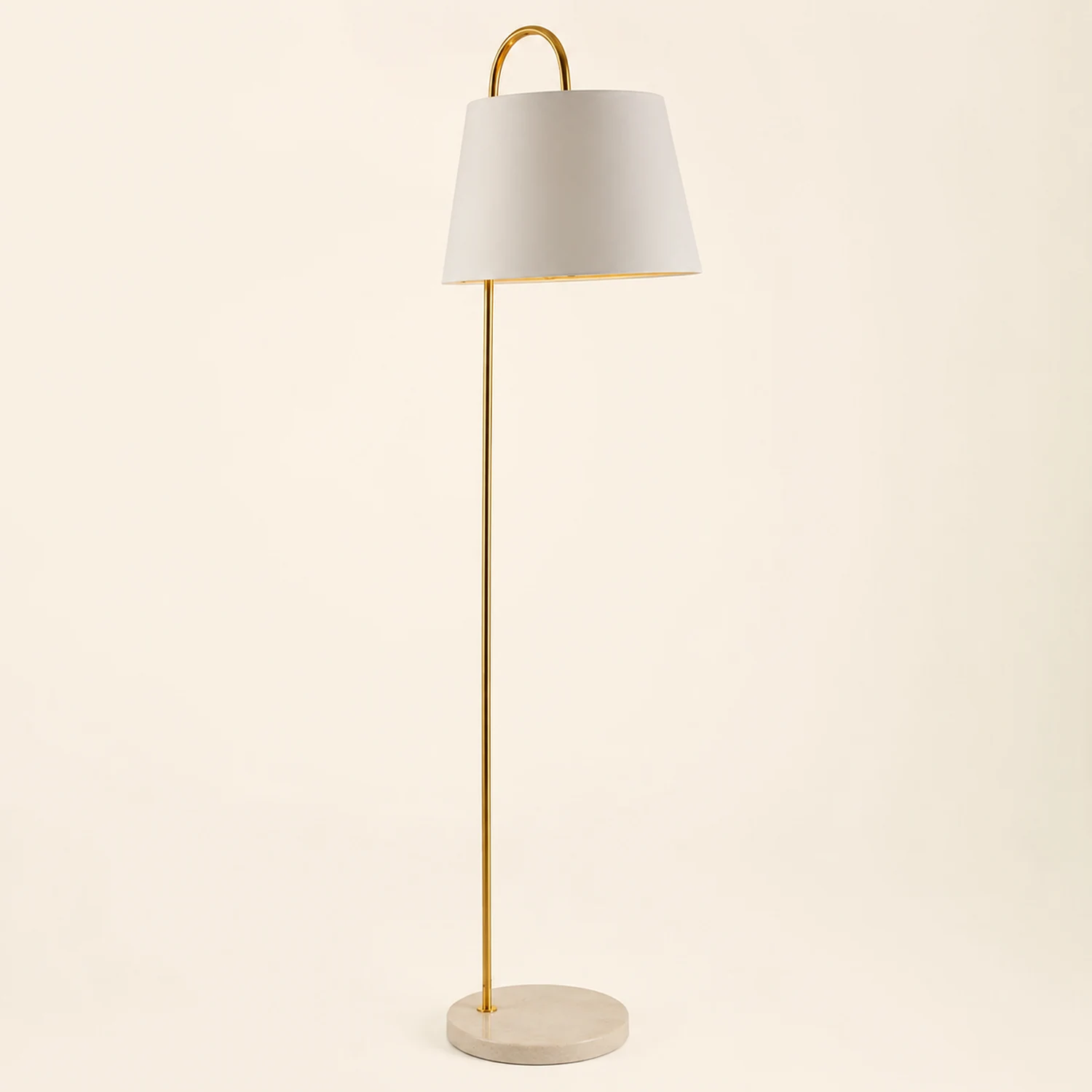 Eryn Einfache Stehleuchte, Metall, 2 Farben, 165CM Lang - Lumpaz