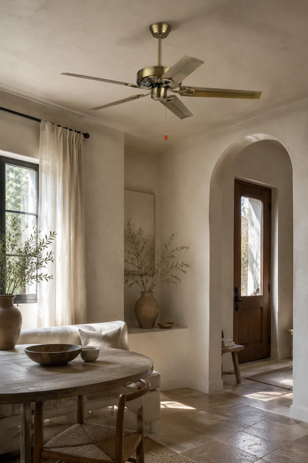 Alessio 5 Blätter Küfer Deckenventilator, ∅130CM - Lumpaz
