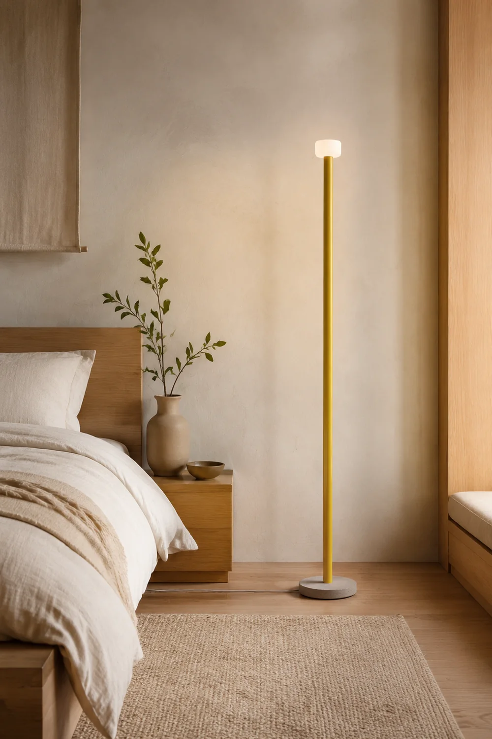 Avi Minimalist Stehleuchte, 4 Farben, 150CM Lang - Lumpaz