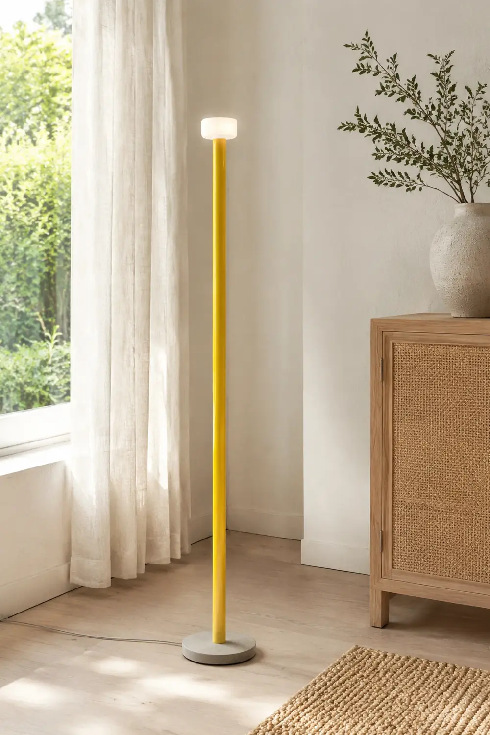 Avi Minimalist Stehleuchte, 4 Farben, 150CM Lang - Lumpaz
