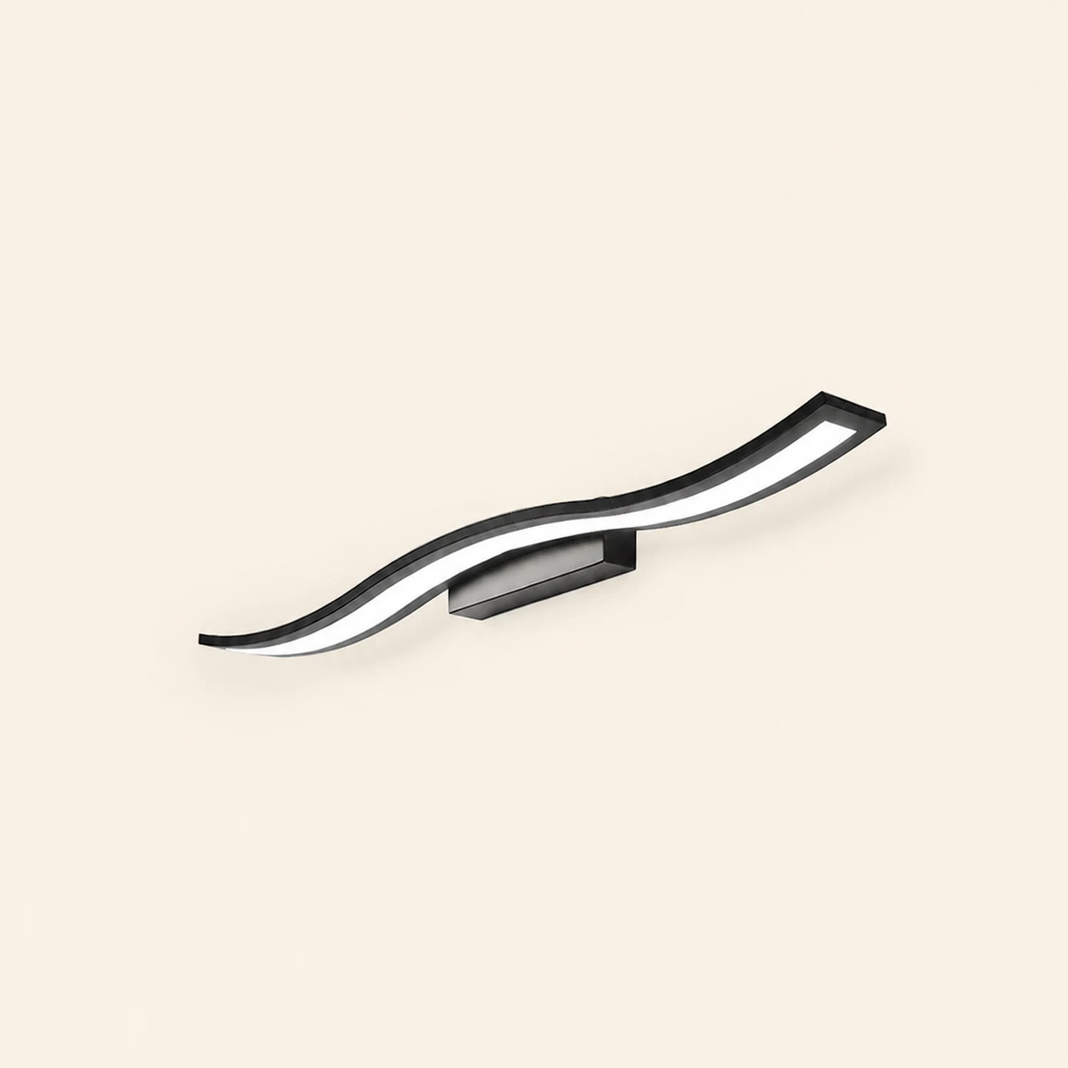 Leigh Spiegelfront Waschtisch-Wandleuchte, L 40/60/80CM - Lumpaz