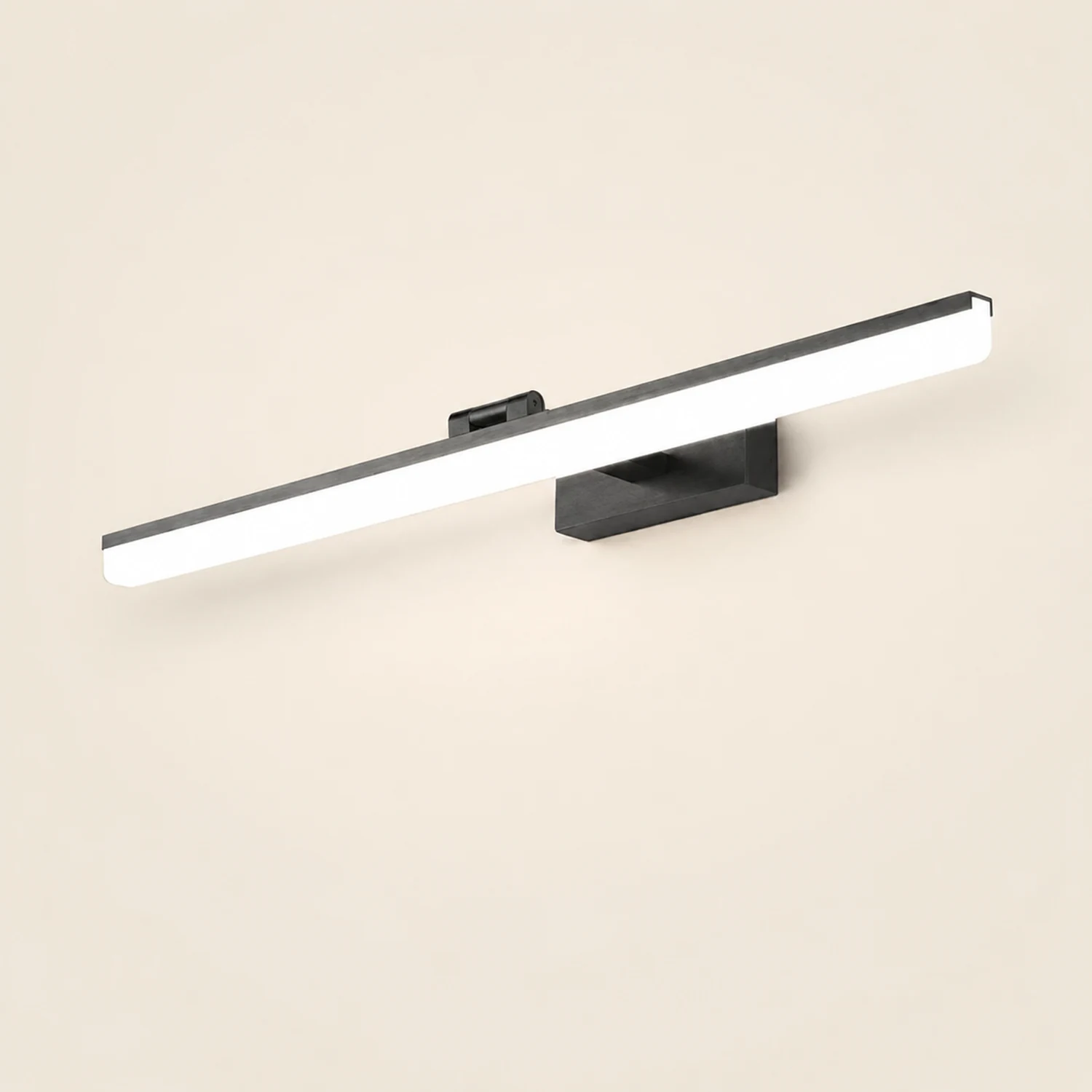Edge Spiegelfront Waschtisch-Wandleuchte, L 40/50CM - Lumpaz