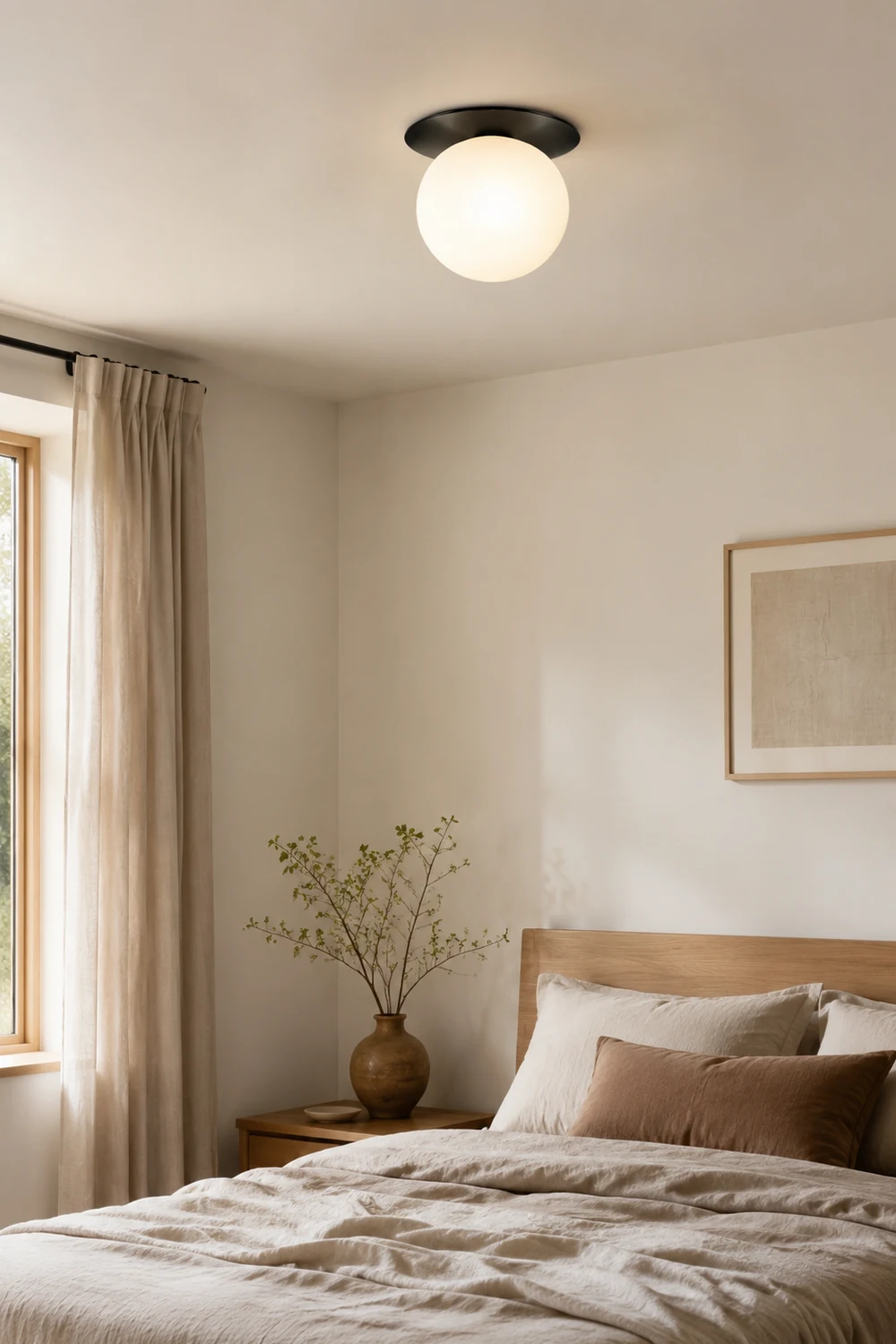 Valentina Hausflur Flush Mount Deckenleuchte/Wandleuchte, 4 Farben - Lumpaz