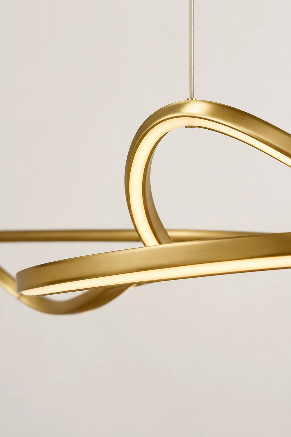 Wellenförmige Pendelleuchte, 120/140CM - Lumpaz