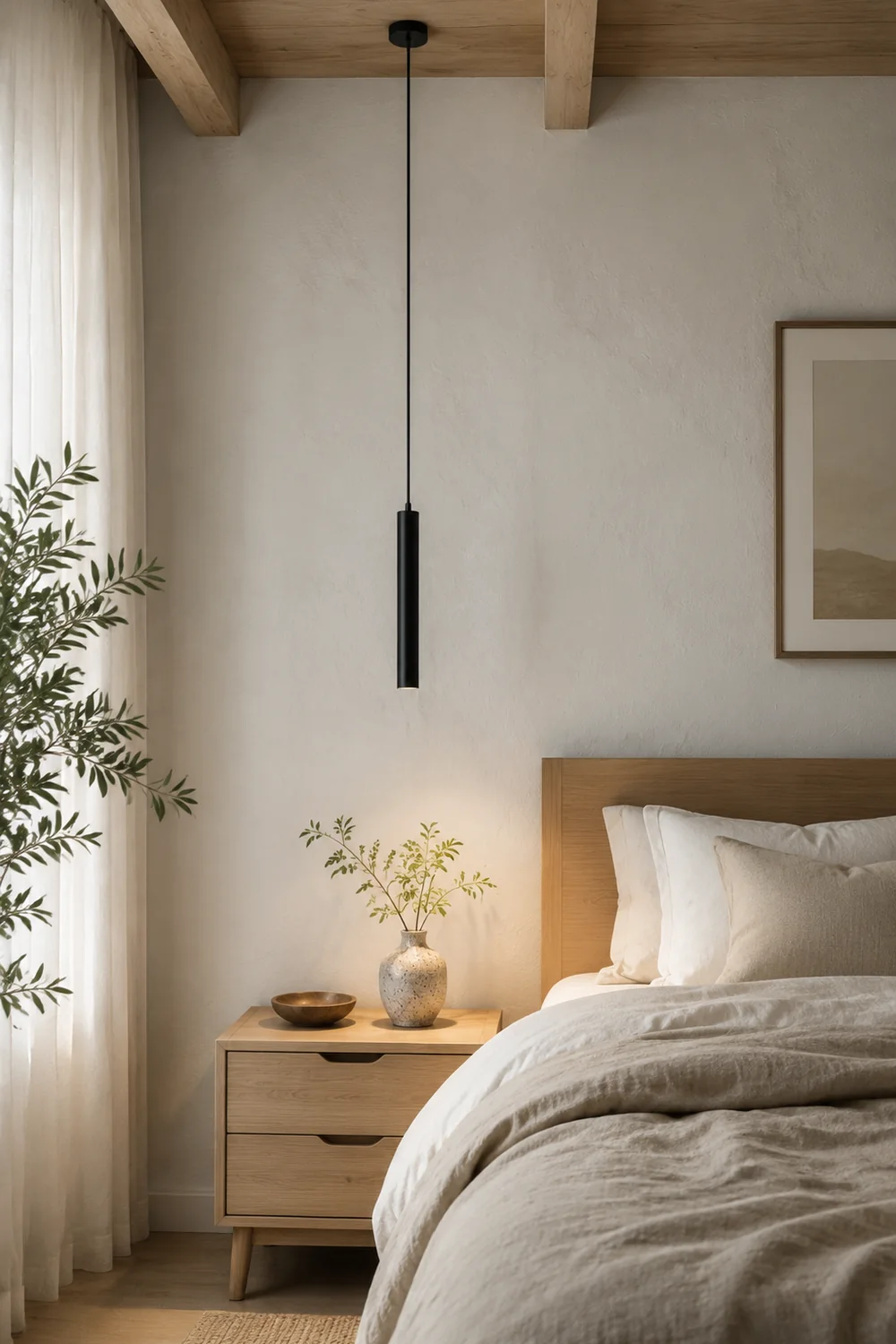 Sanna Schwarze Pendelleuchte - Lumpaz