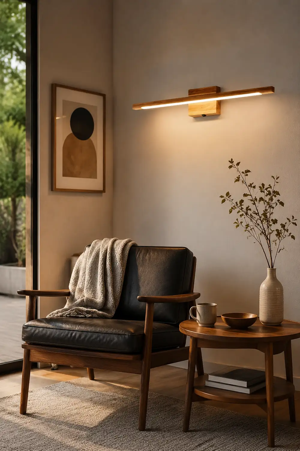 Ozawa Spiegelfront Waschtisch-Wandleuchte, L60CM - Lumpaz