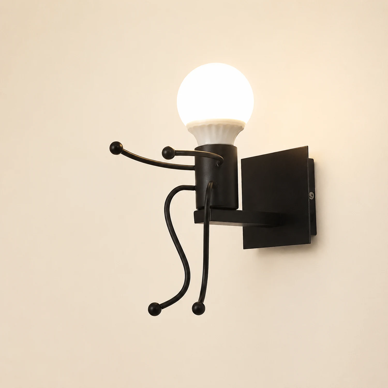 Luxo Retro Man Wandleuchte, 4 Stil - Lumpaz