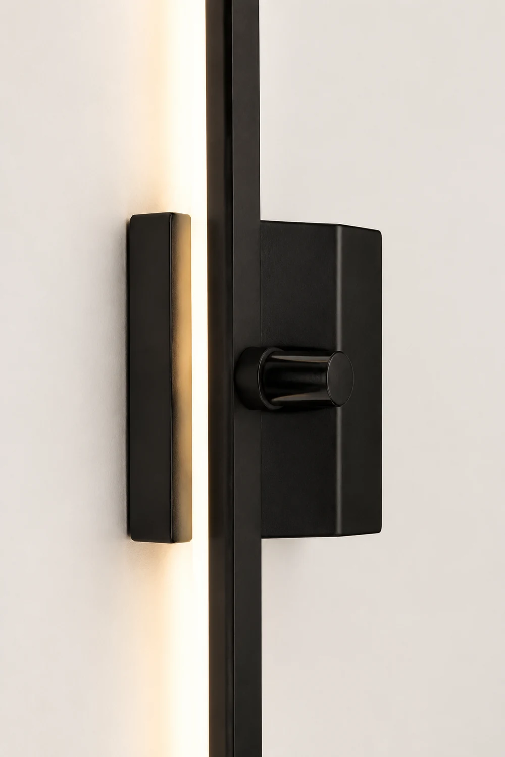 Leigh Spiegelfront Waschtisch-Wandlampe, L 60/100CM - Lumpaz