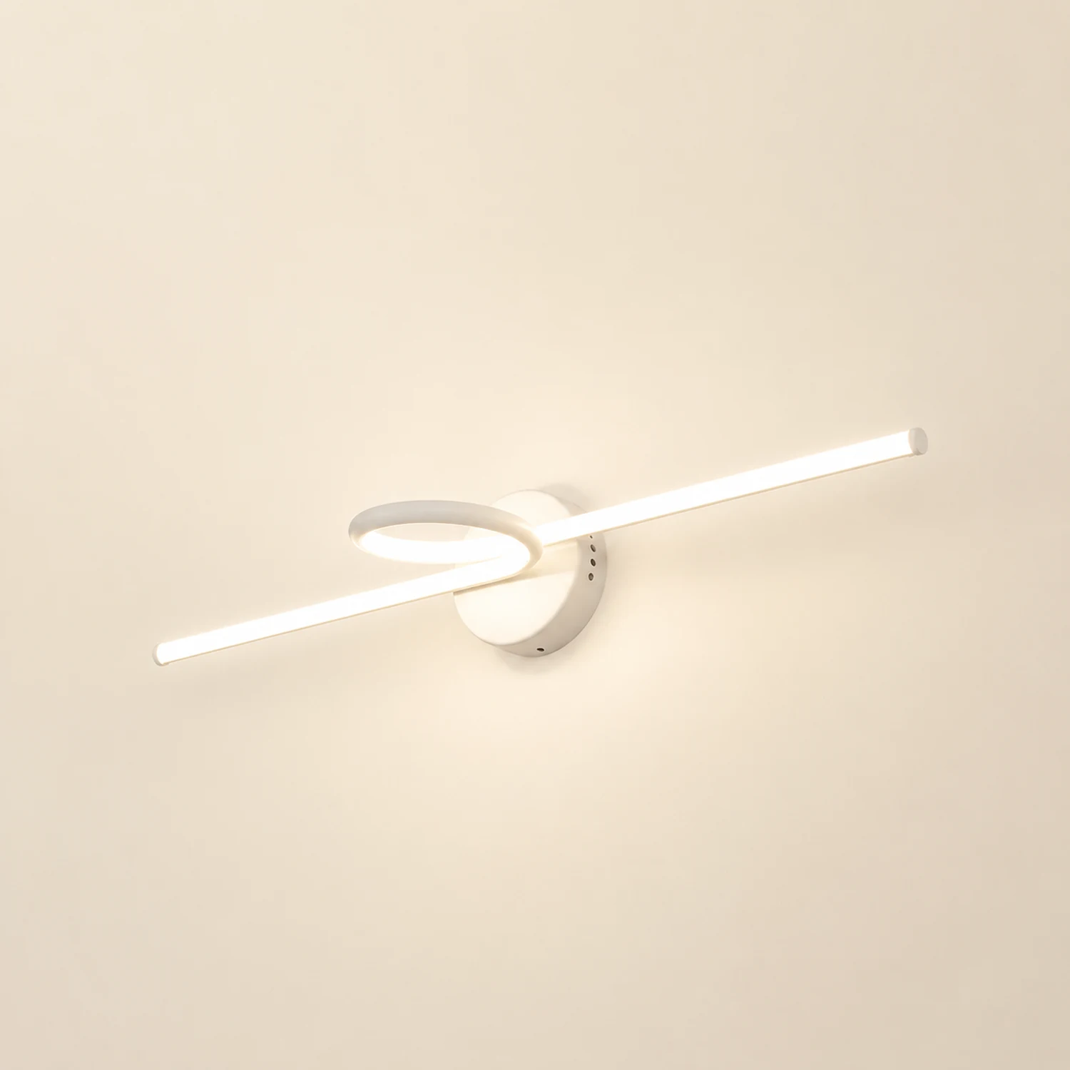 Leigh Spiegelfront Waschtisch-Wandleuchte, L 60/80CM - Lumpaz