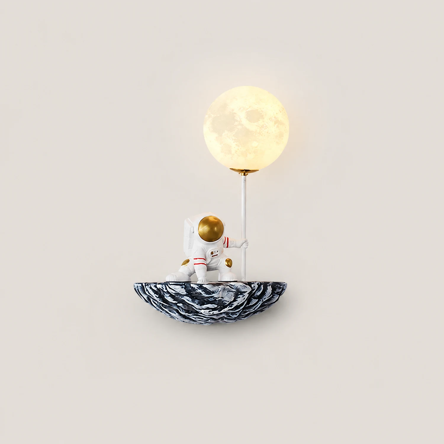 Fateh Astronaut Wandleuchte, 3 Farbe - Lumpaz