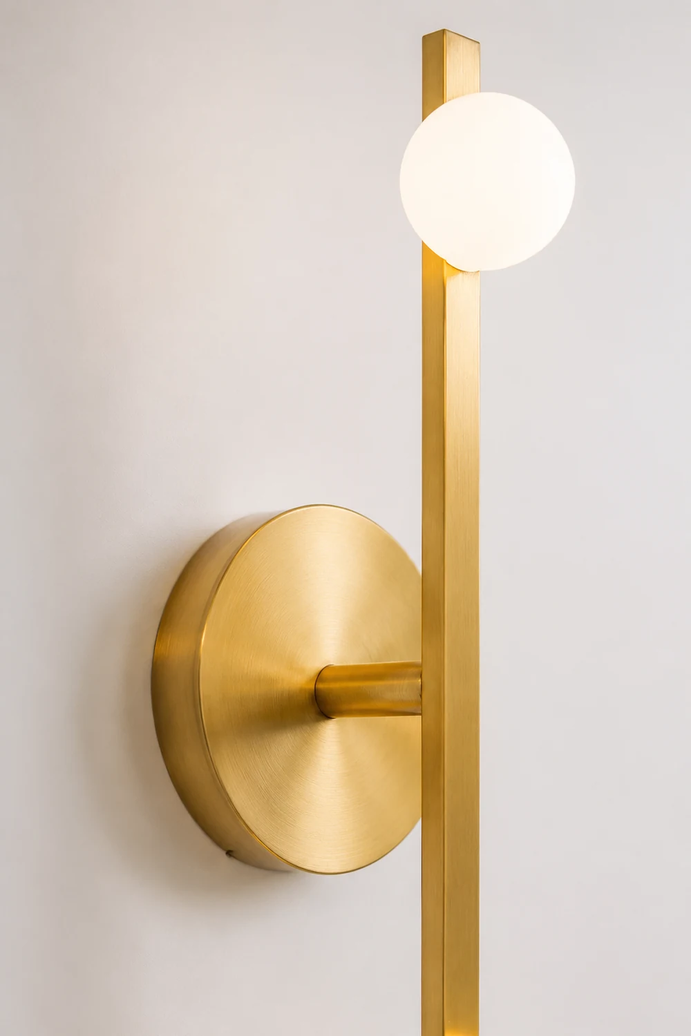 Avi Spiegelfront Waschtisch-Wandleuchte, 41CM Lang - Lumpaz
