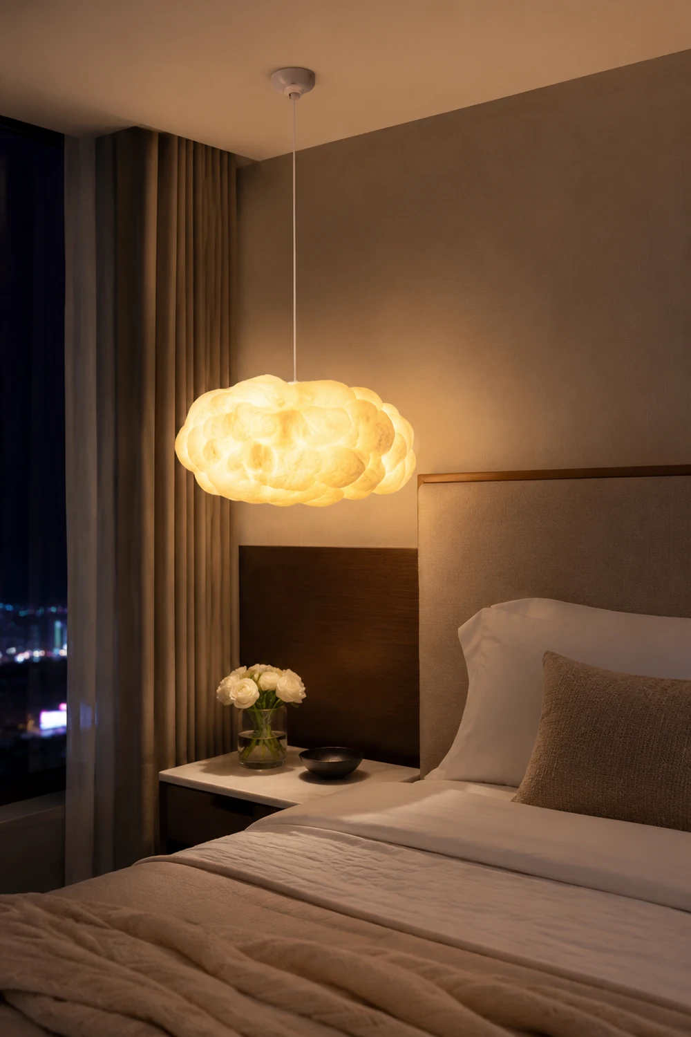 Minori Wolke Pendelleuchte, ∅35/40/50CM - Lumpaz
