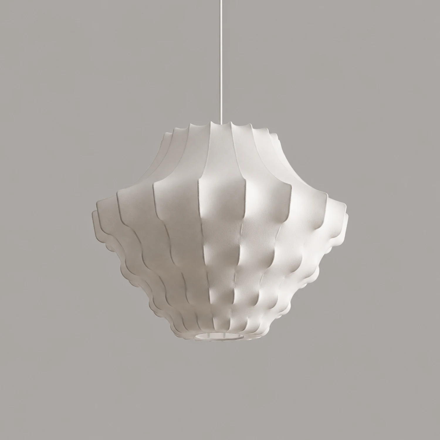 Renée Künstliche Gewebe Pendelleuchte, ∅40/55/57CM - Lumpaz