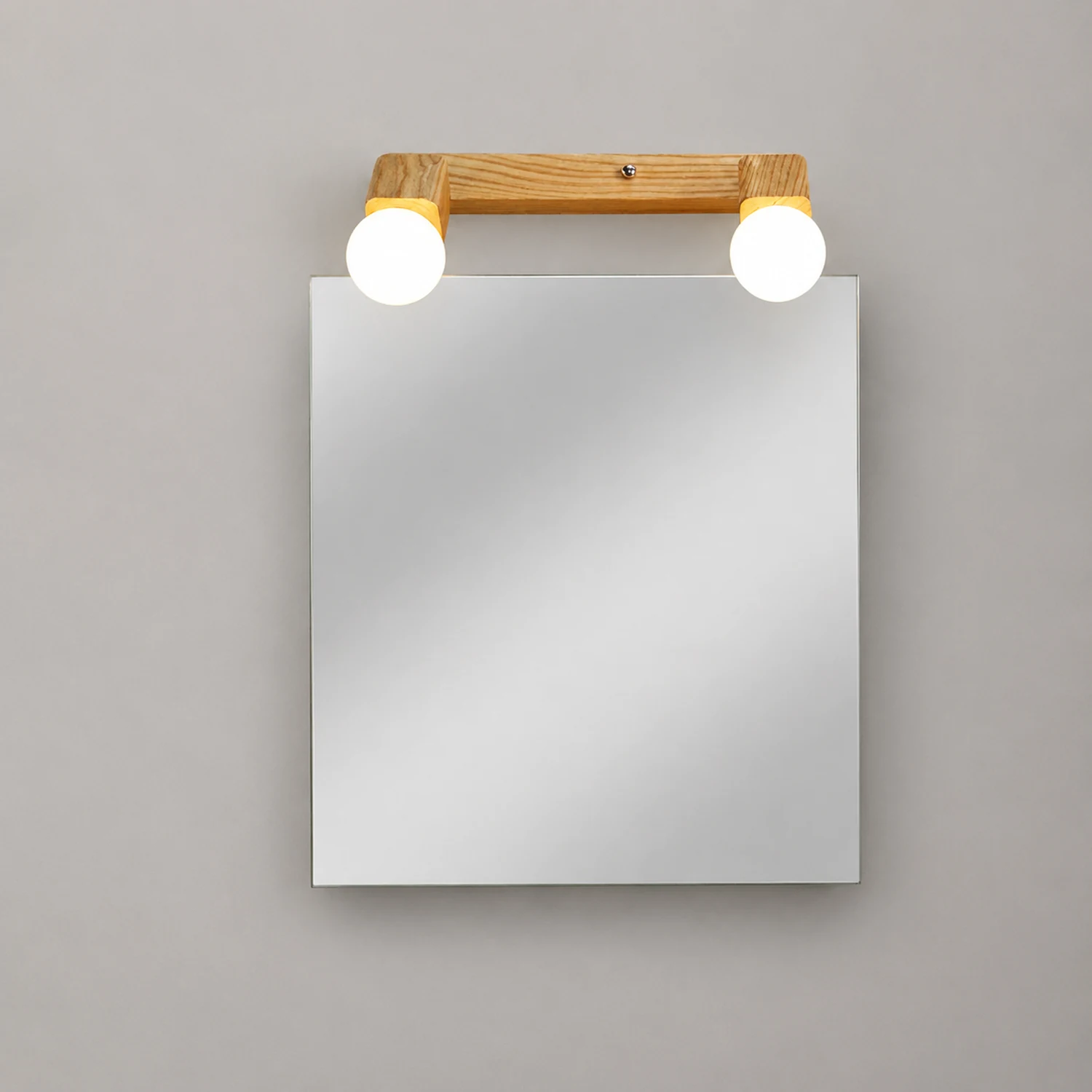 Ozawa Leichte Quadratische Form Spiegelleuchte mit Acryl - Lumpaz