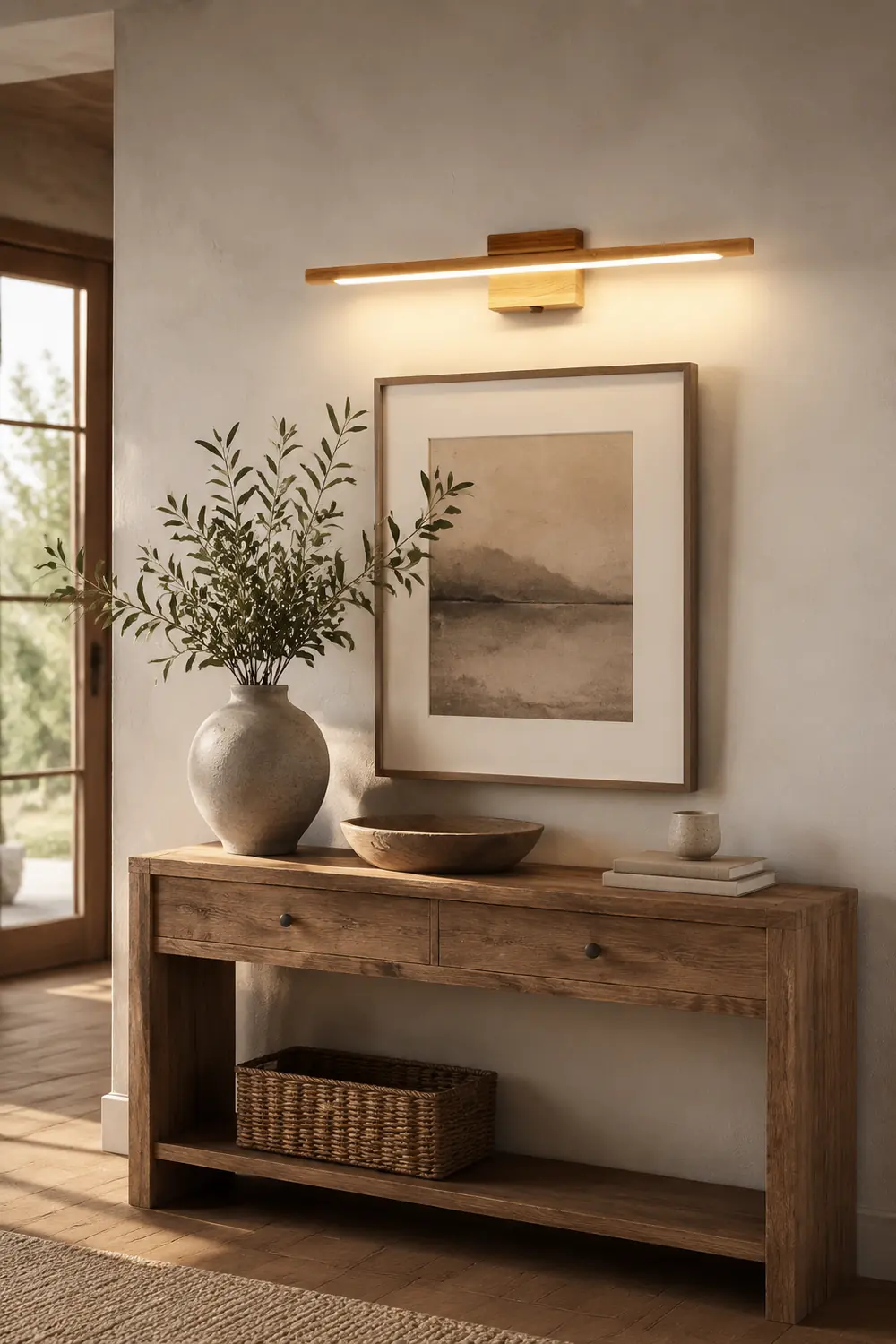 Ozawa Spiegelfront Waschtisch-Wandleuchte, L60CM - Lumpaz