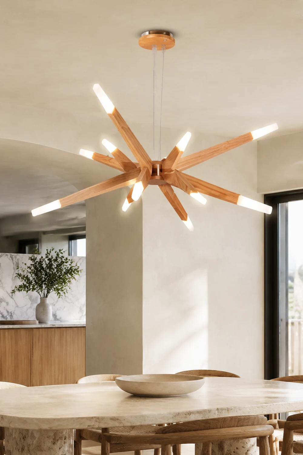 Ozawa Pendelleuchte, L 100CM - Lumpaz