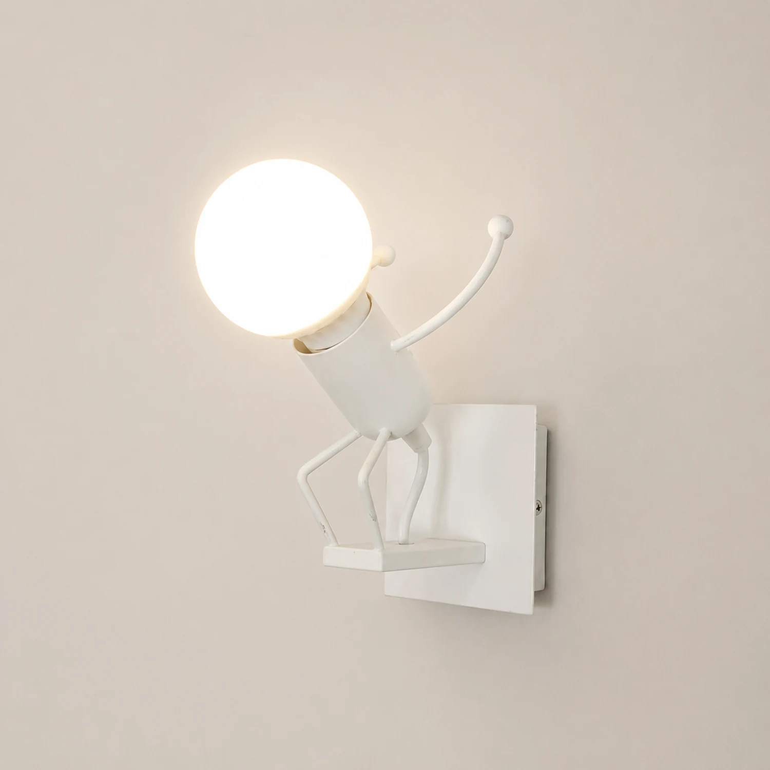 Luxo Retro Man Wandleuchte, 4 Stil - Lumpaz